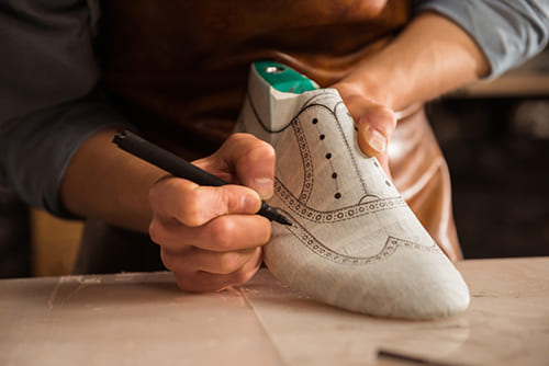 Handcrafted footwear