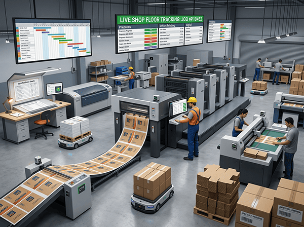 Live Shop Floor Tracking