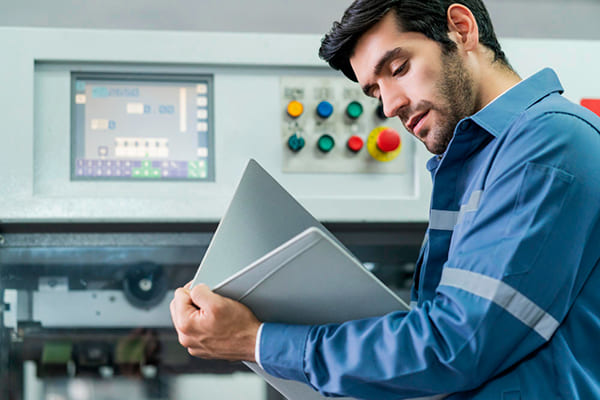 Regular machine maintenance