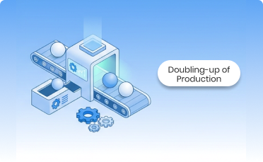 Doubling-up of Production
