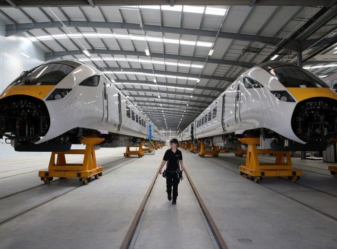 Trains and carriages